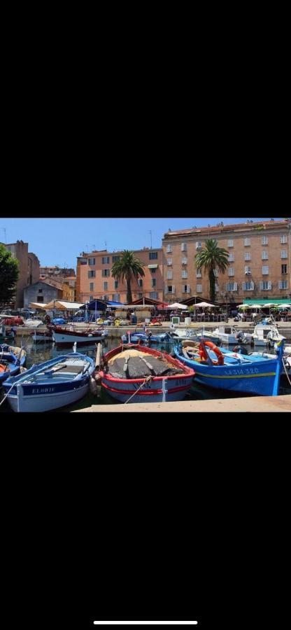 Ajaccio Magnifique T2 45M2 Neuf 5 Personnes Clim Wifi Stationnement Gratuit Centre Ville Plage A 300M ภายนอก รูปภาพ